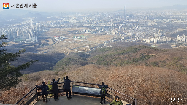 위례, 잠실, 송파 등 서울 전경이 한눈에 펼쳐지는 전망대