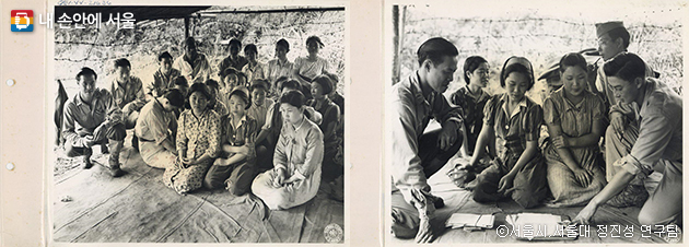 버마 미치나 지역의 ‘위안부’ 사진, 1944.8.14. 촬영