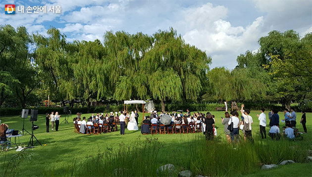 용산가족공원 야외결혼식