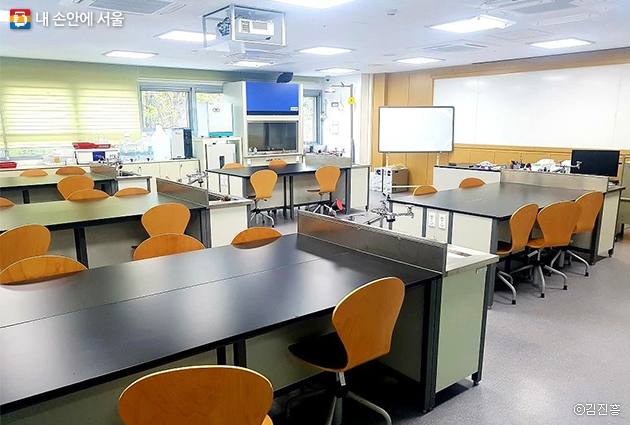 다양한 과학 교육 프로그램이 실시되는 ‘과학관 교육실’
