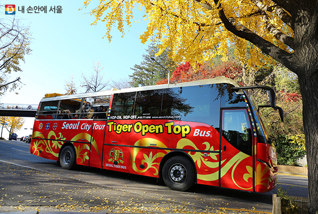서울시티투어버스(주)에서 운영하는 타이거버스