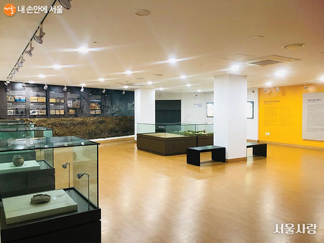 서울 독산동 유적 발굴 전시관