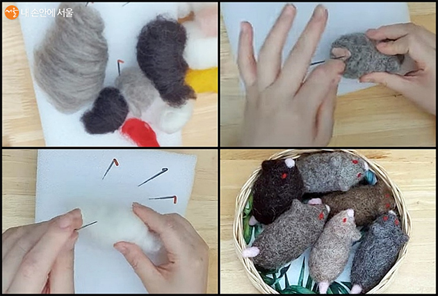 언택트 공예 창작 '강적 쥐돌이 장난감 만들기(진행 김세희 여성공예가)'에 참여했다. 