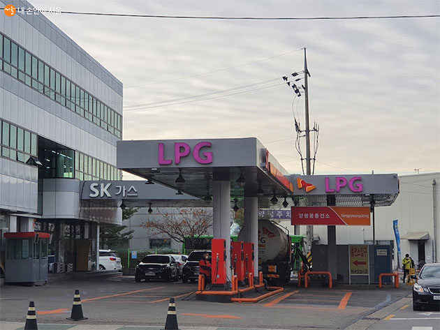 내비게이션을 이용해 서울 시내 LPG충전소도 쉽게 찾을 수 있다.