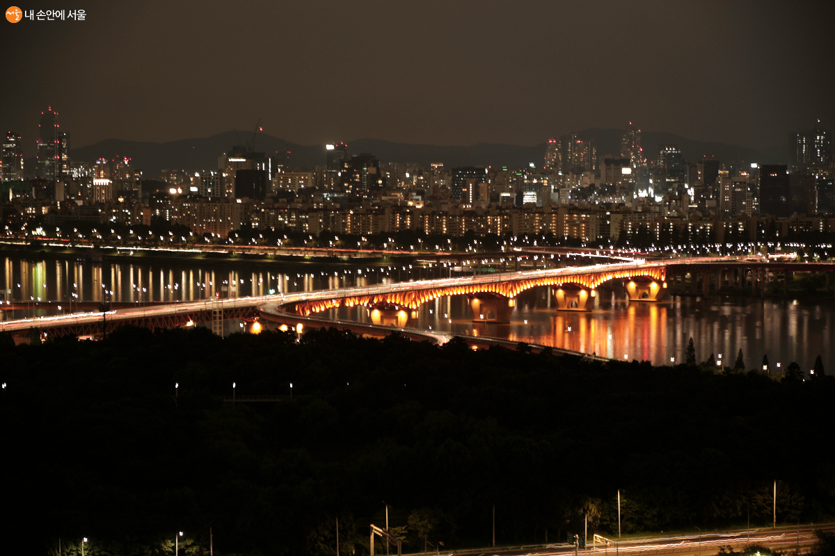성수대교와 올림픽대로